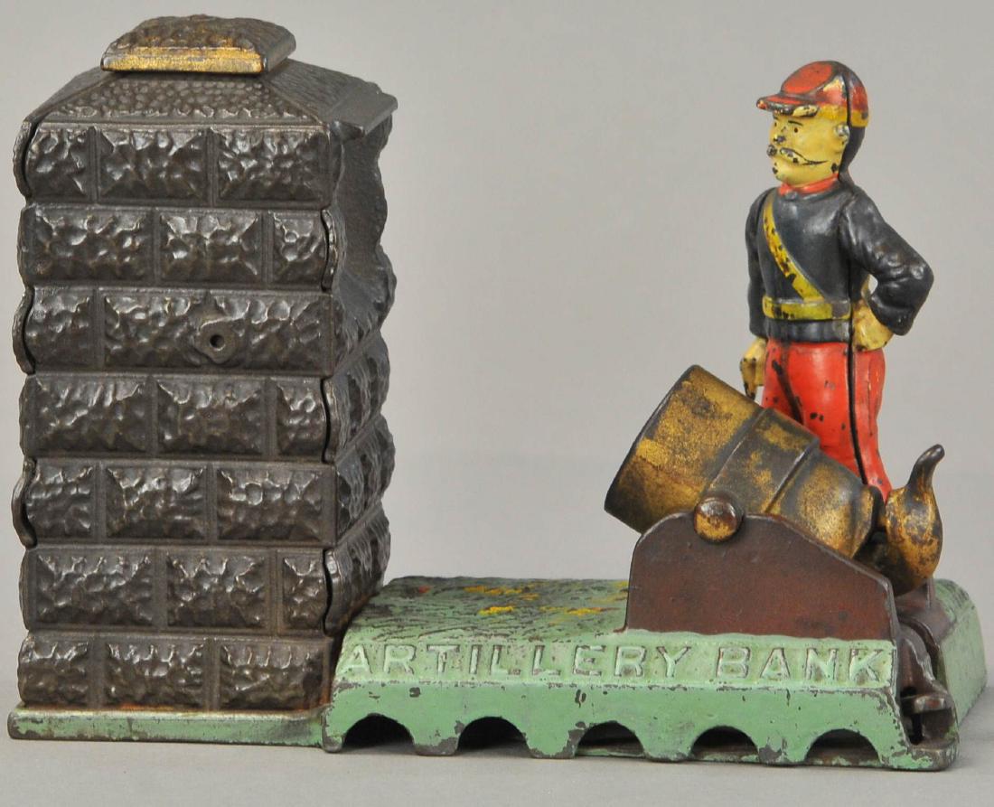 ARTILLERY MECHANICAL BANK - UNION (1 of 3)