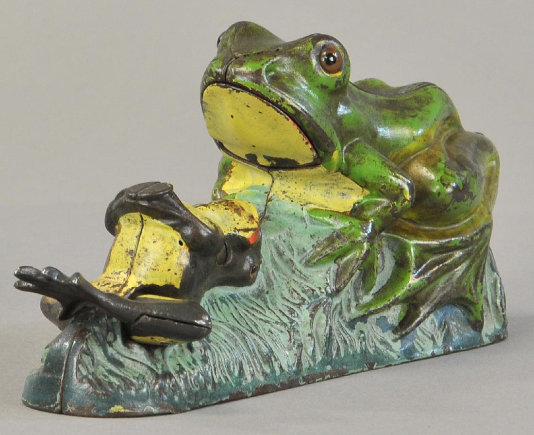 TWO FROGS MECHANICAL BANK (1 of 3)