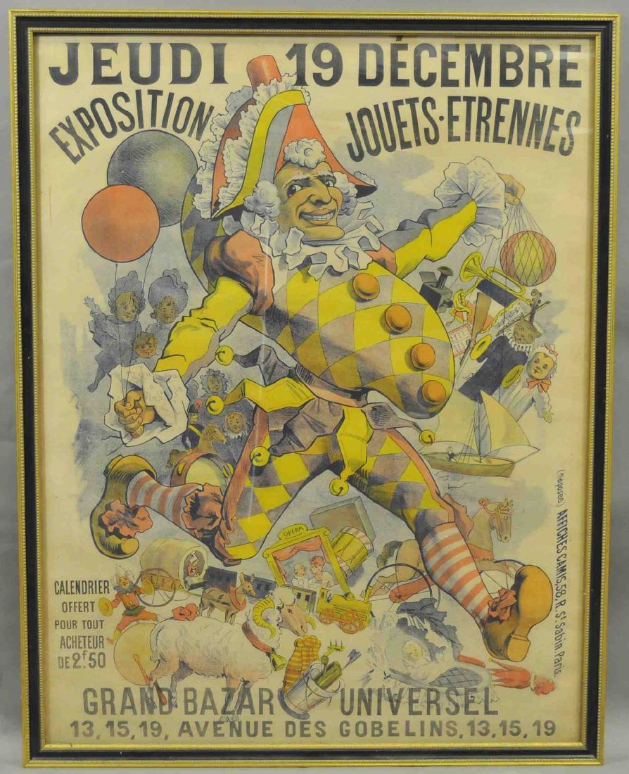 WONDERFUL FRENCH EXPOSITION POSTER (1 of 2)