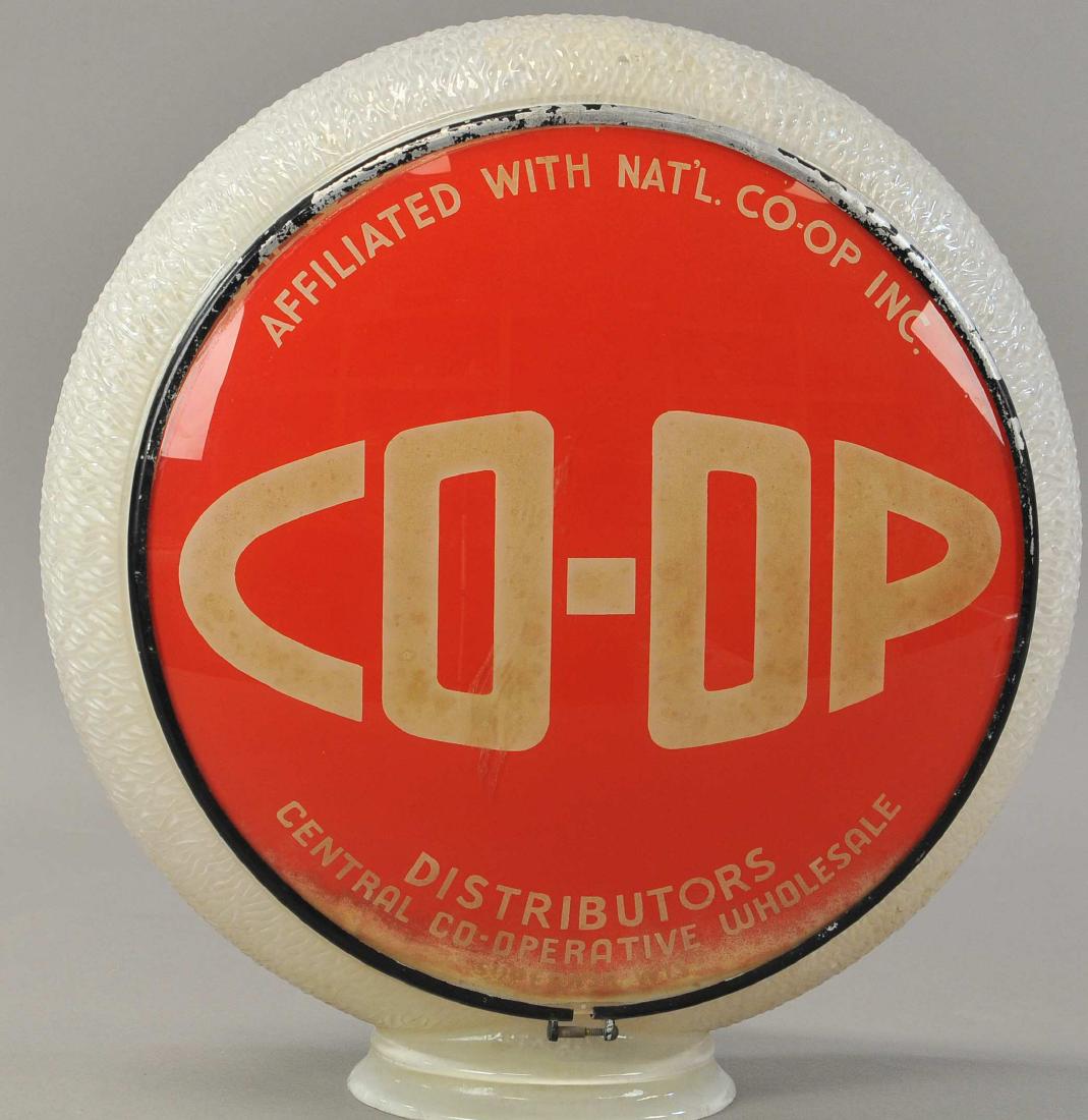 RIPPLE GLOBE BODY, CO-OP GAS GLOBE (1 of 3)