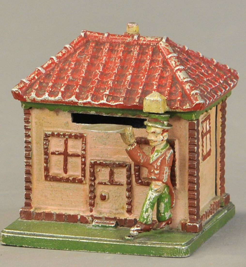 LEAD HOUSE SEMI-MECHANICAL BANK (1 of 3)