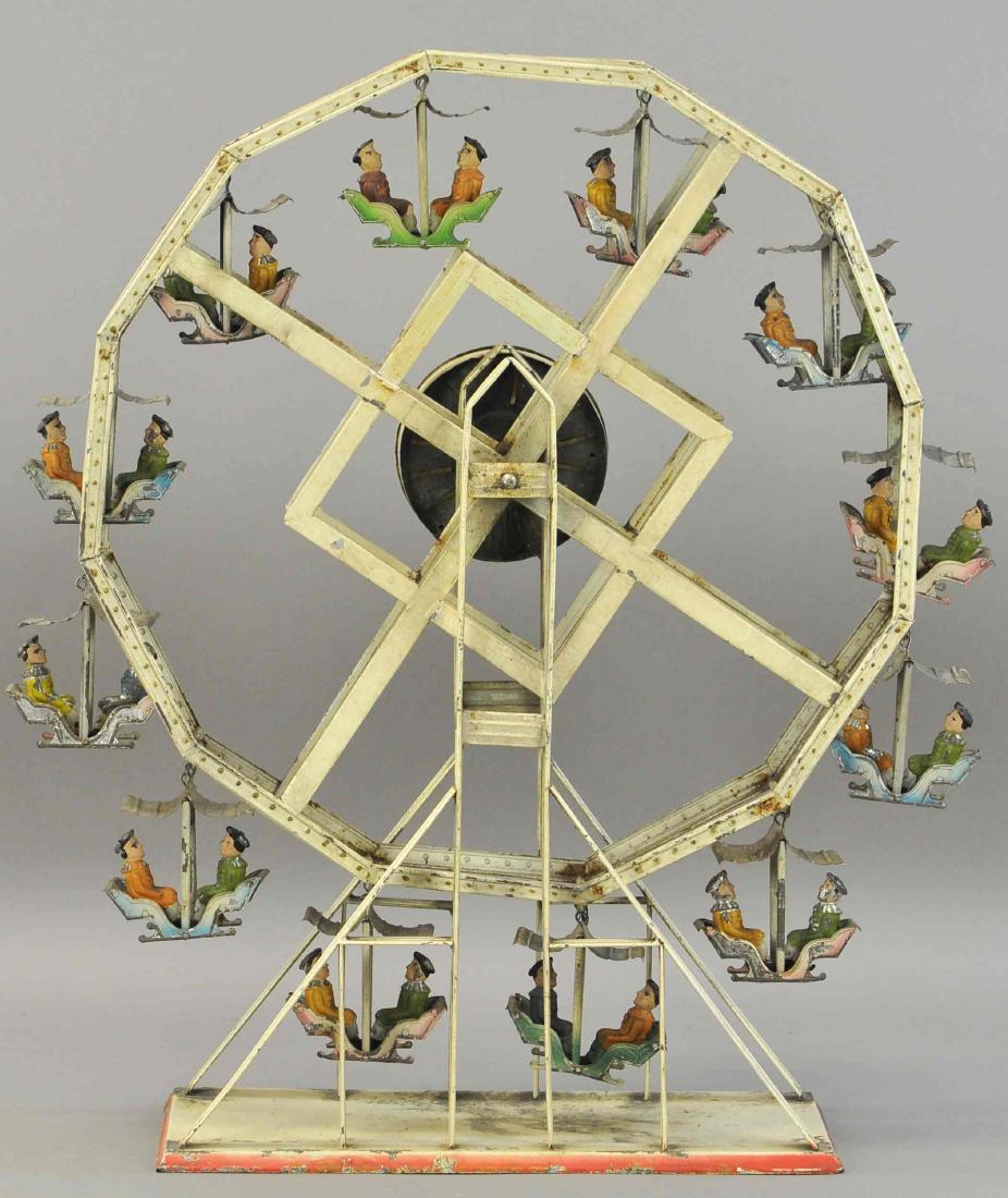 LARGE GERMAN TIN FERRIS WHEEL (1 of 4)