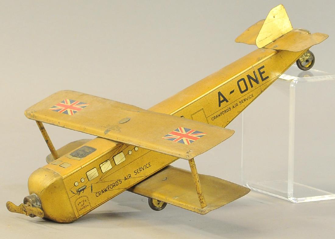 PRIDE OF LONDON AIRPLANE BISCUIT TIN (1 of 3)