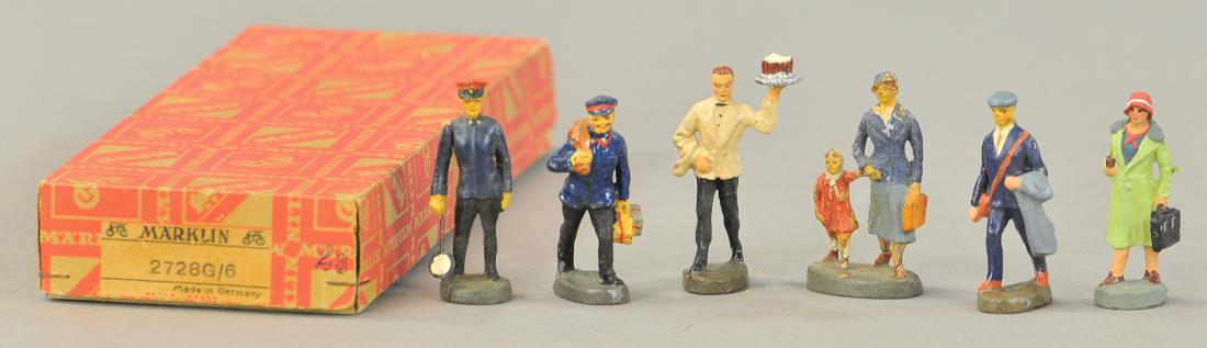 BOXED SET OF MARKLIN RAILROAD FIGURES (1 of 3)