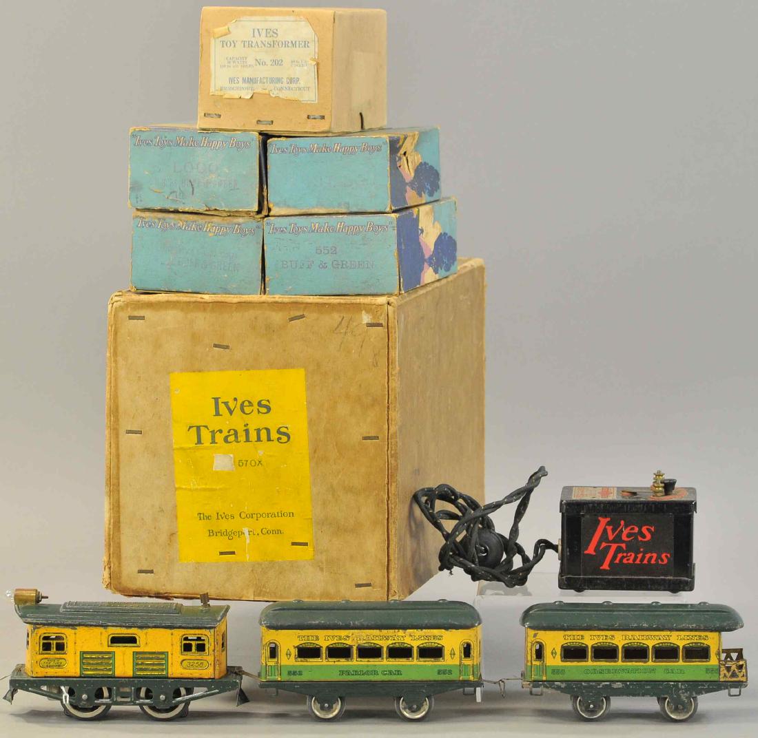BOXED IVES RAILWAY LINES PASSENGER SET (1 of 3)