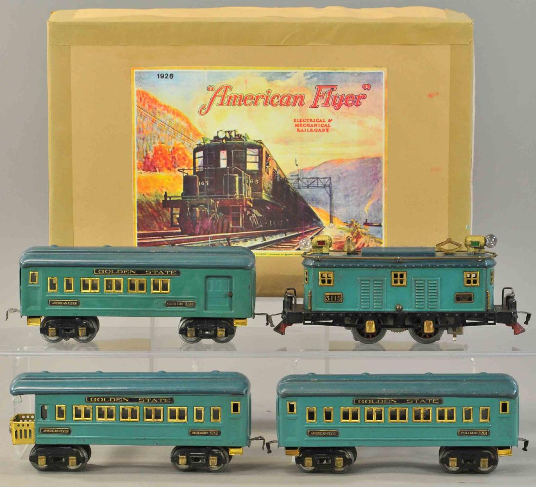 BOXED AMERICAN FLYER GOLDEN STATE PASSENGER SET (1 of 2)