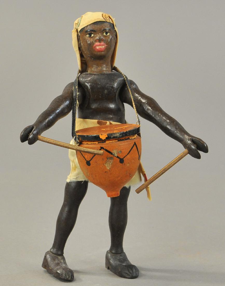SCHOENHUT TEDDY SAFARI AFRICAN NATIVE FIGURE (1 of 3)