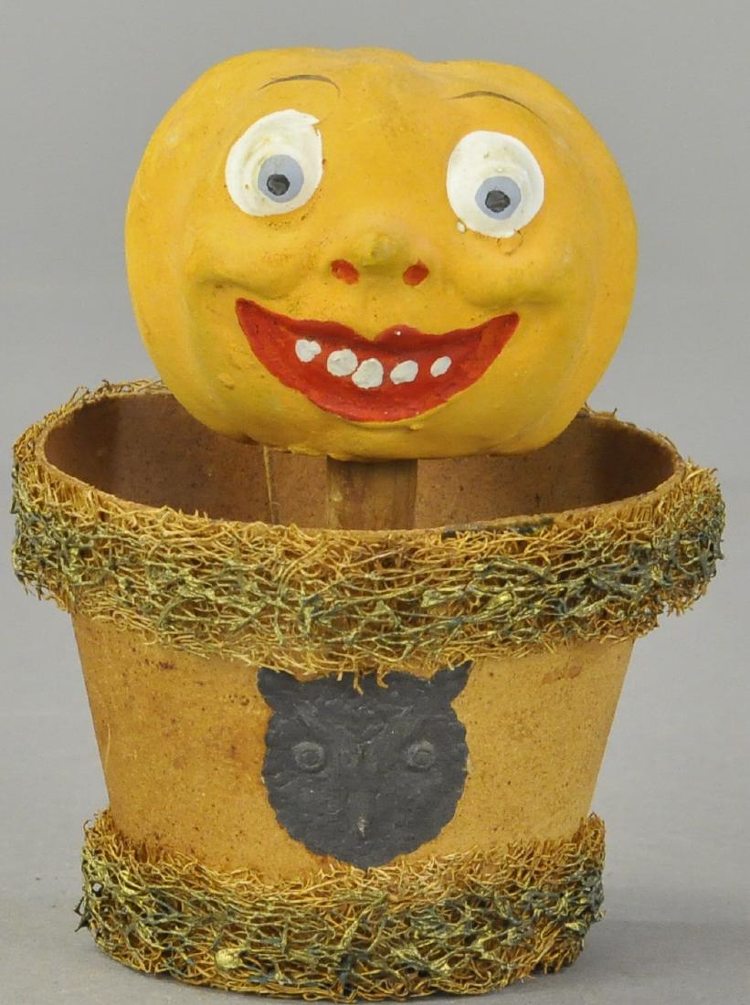 GERMAN PUMPKIN NODDER IN A BASKET (1 of 3)