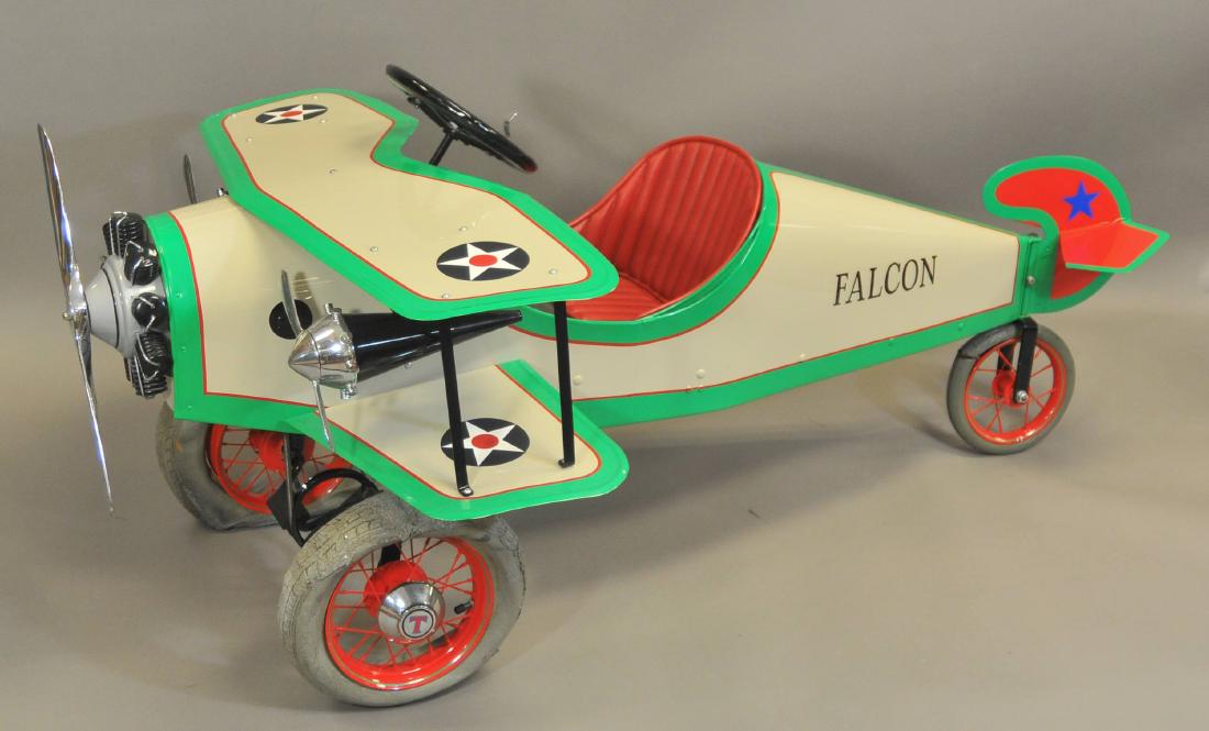 STEELCRAFT FALCON TRI-MOTOR PEDAL PLANE (1 of 3)