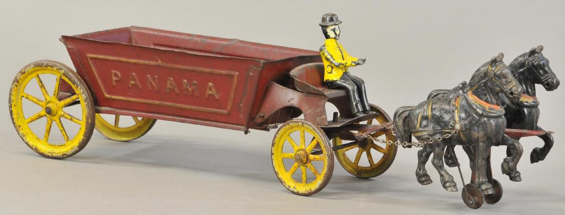 WILKINS HORSE DRAWN PANAMA DUMP CART (1 of 3)