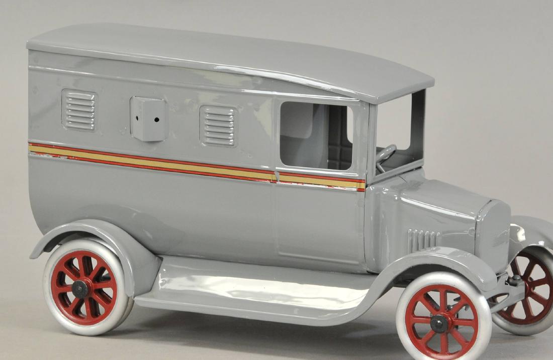 PROTOTYPE COWDERY ARMORED TRUCK: 1675. PROTOTYPE COWDERY ARMORED TRUCK | Marked on bottom "Prototype" 13" l.