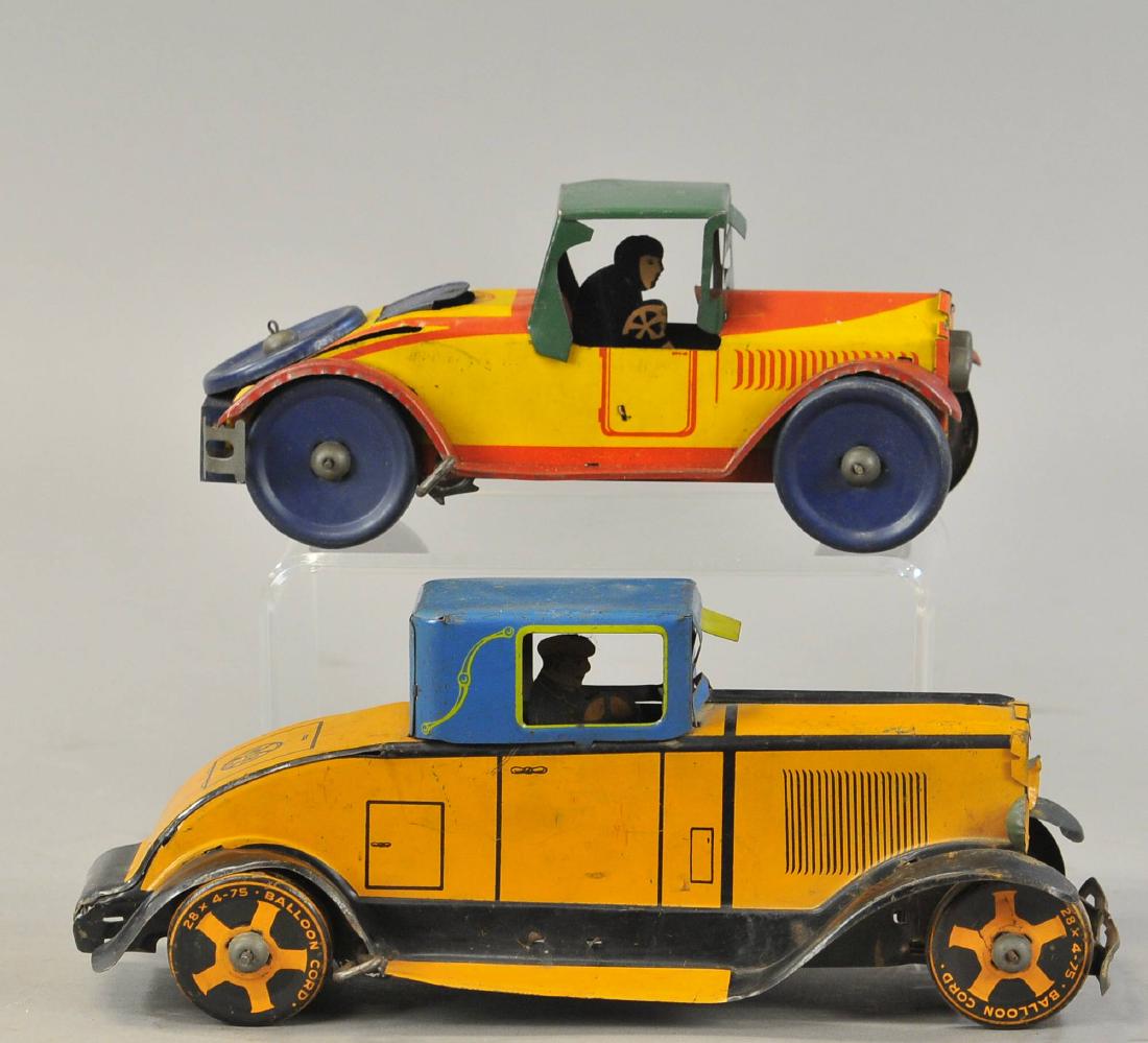PAIR OF MARX AUTO COUPES (1 of 3)