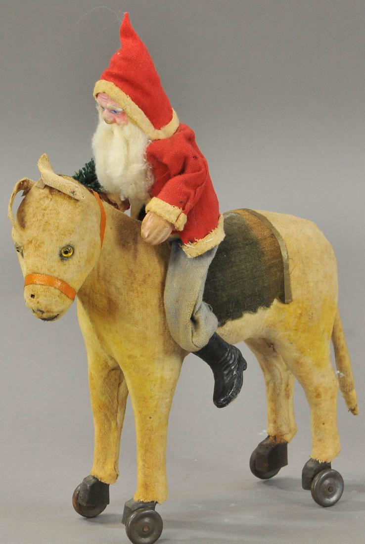 SANTA CLAUS ON DONKEY (1 of 3)