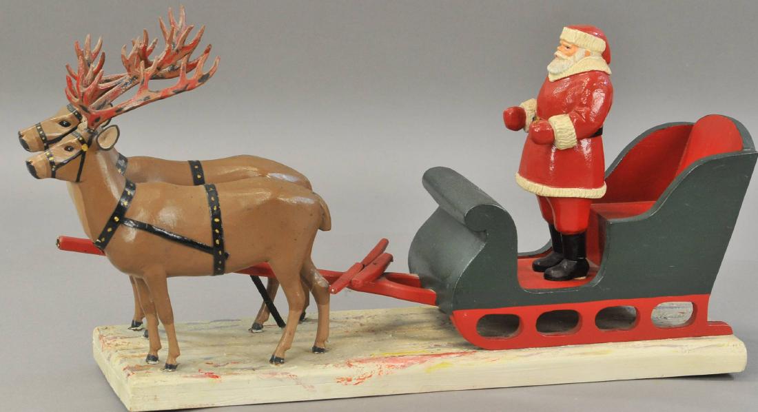 BLACK FOREST SANTA AND SLEIGH (1 of 3)