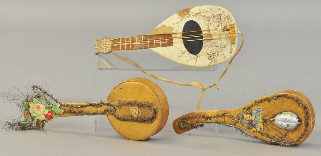 THREE DRESDEN MUSICAL INSTRUMENTS (1 of 2)