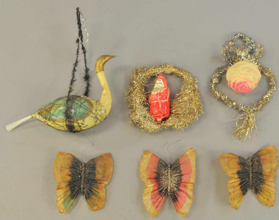 SIX VICTORIAN CHRISTMAS TREE ORNAMENTS (1 of 2)