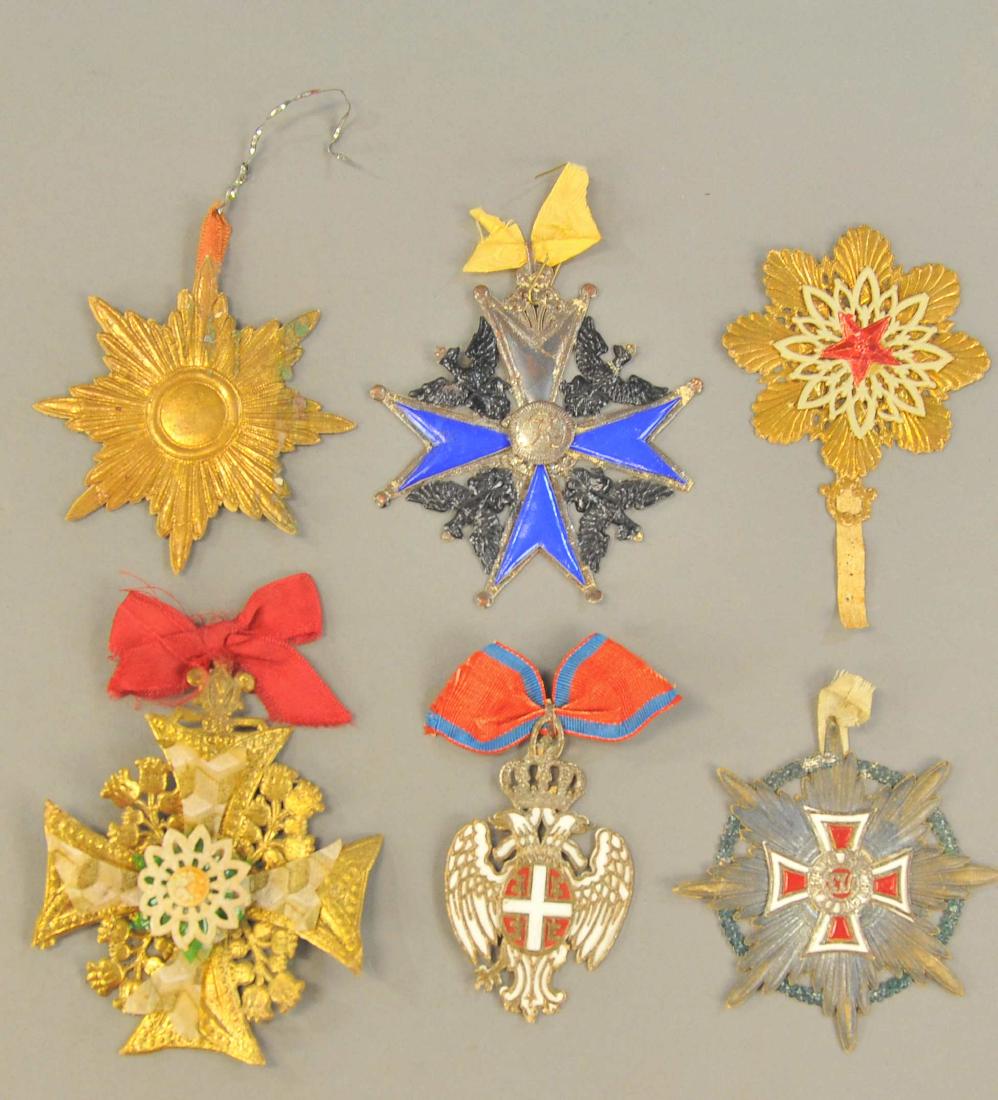 GROUP OF SIX DRESDEN MEDALLIONS (1 of 2)