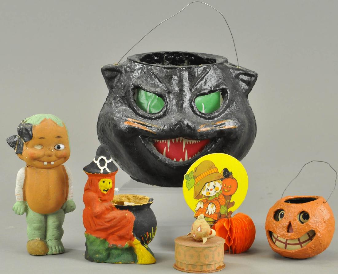 SIX HALLOWEEN FIGURES (1 of 2)