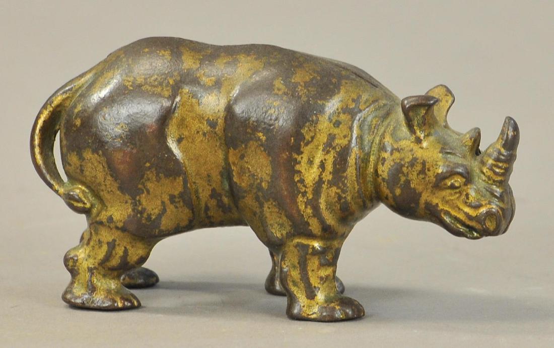 ARCADE RHINO STILL BANK (1 of 3)