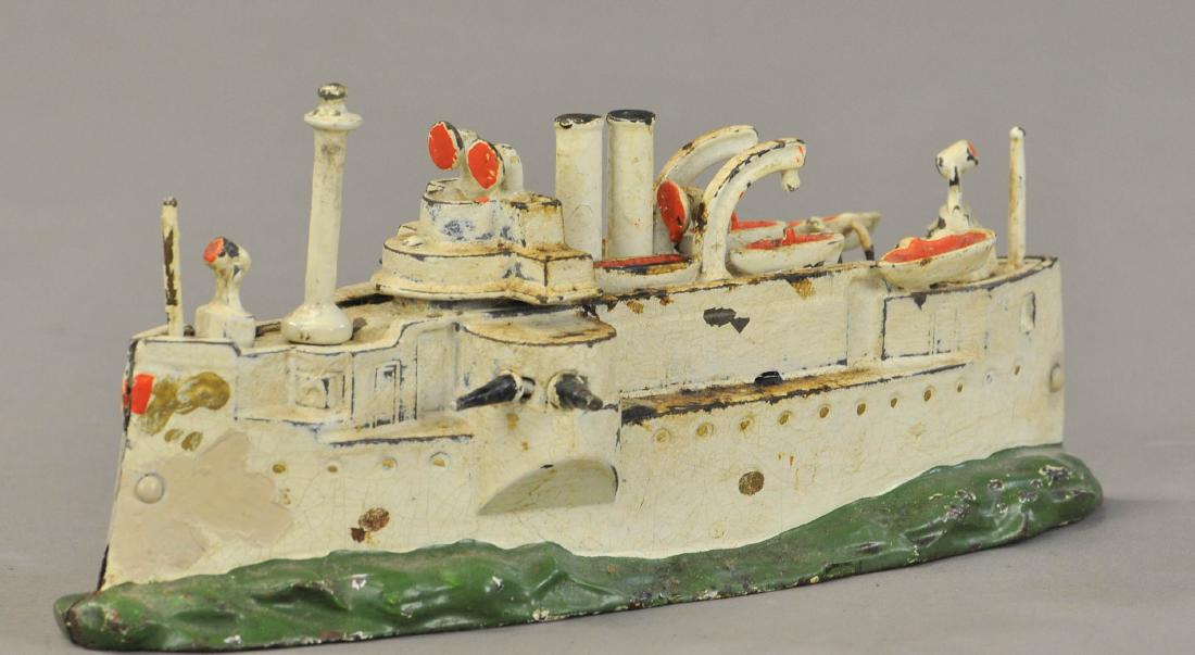 JE STEVENS BATTLESHIP MAINE STILL BANK (1 of 3)