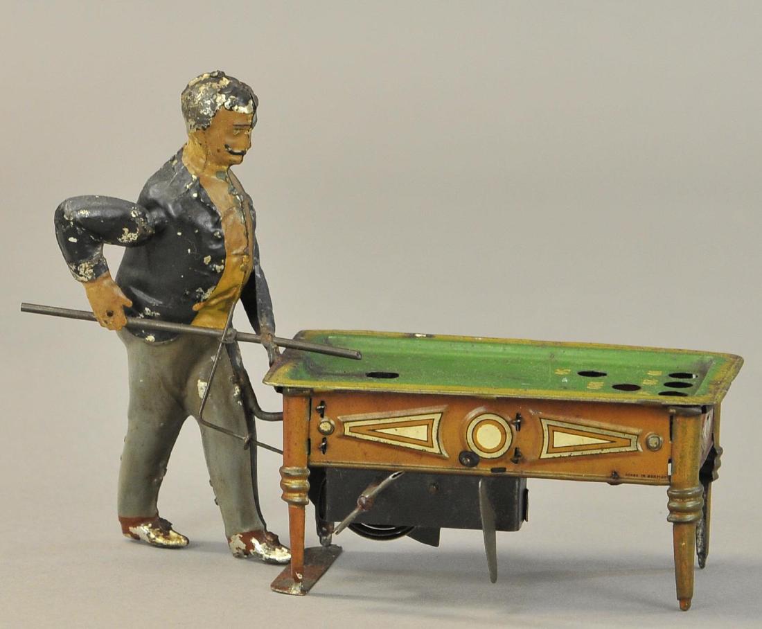 GUNTHERMANN WIND-UP POOL PLAYER (1 of 3)