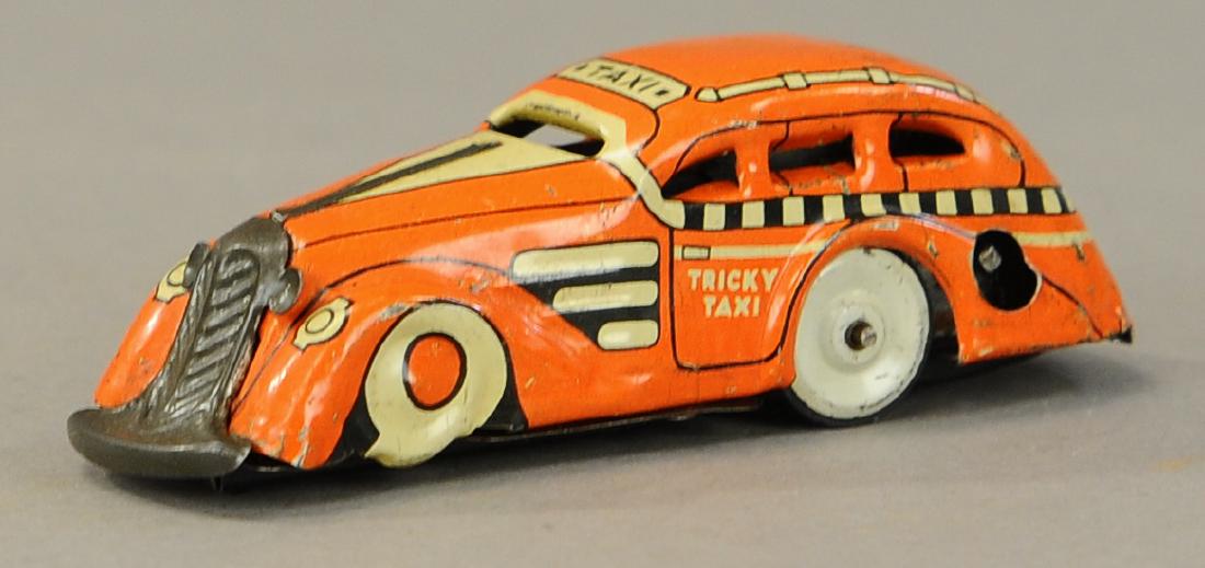 MARX TRICKY TAXI - ORANGE (1 of 3)