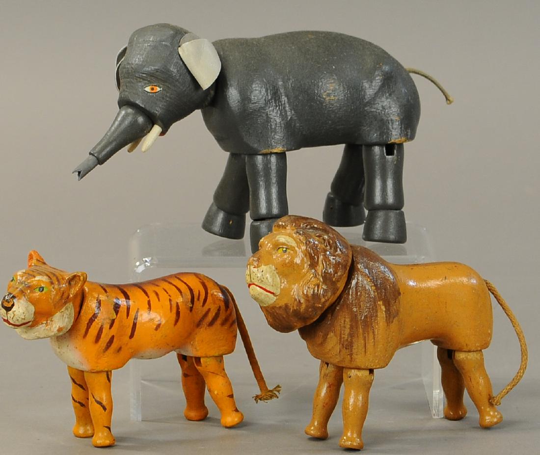 SCHOENHUT REDUCED SIZE ANIMALS (1 of 3)