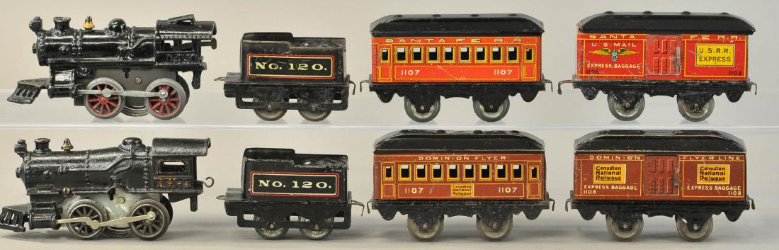 TWO AMERICAN FLYER PASSENGER SETS (1 of 3)