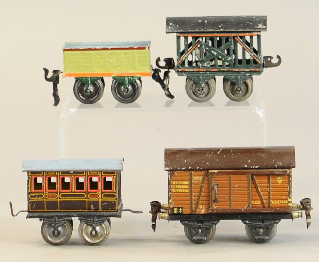 THREE MARKLIN FREIGHTS AND BING COACH (1 of 2)