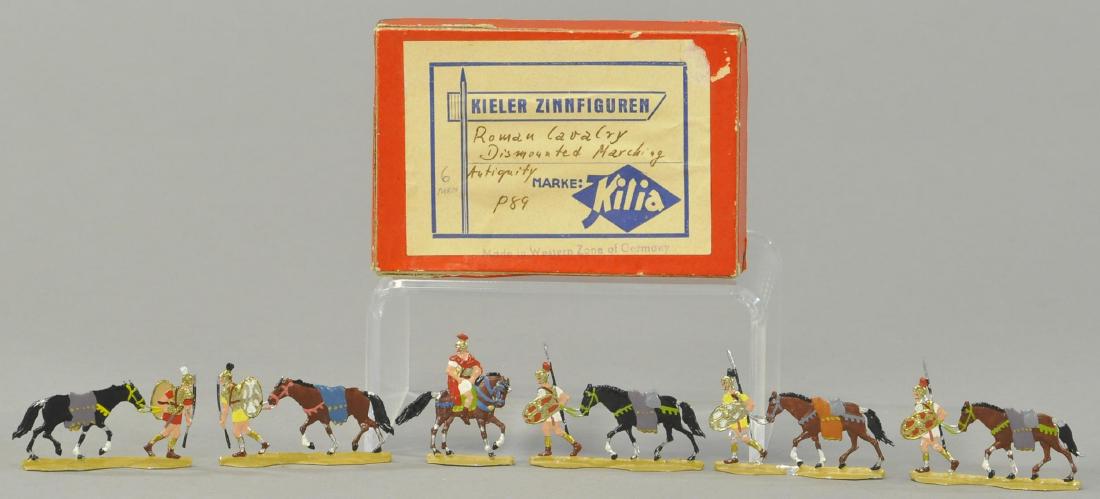 BOXED ROMAN SOLDIER LEAD FLATS (1 of 2)