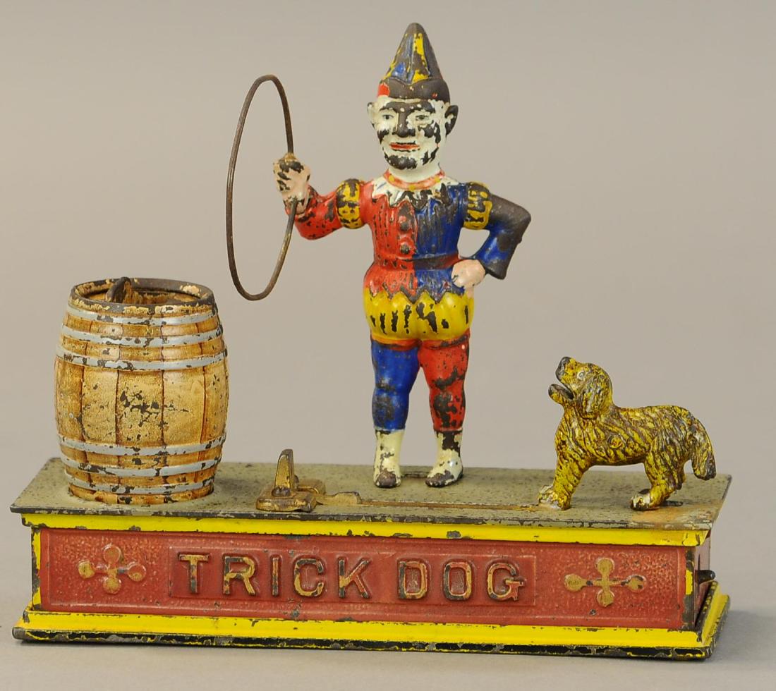 SHEPARD TRICK DOG MECHANICAL BANK (1 of 3)