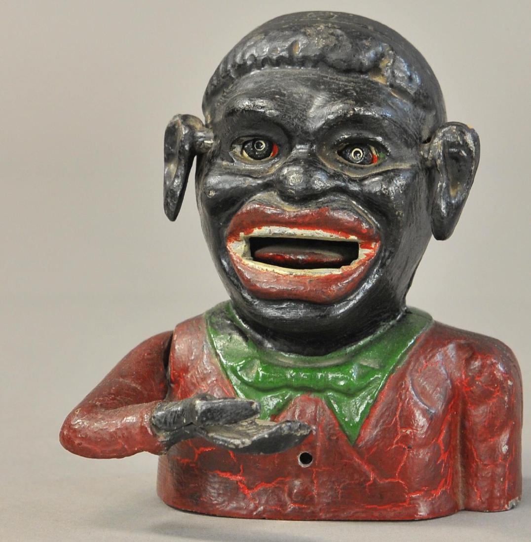 JOLLY N ALUMINUM MECHANICAL BANK (1 of 3)