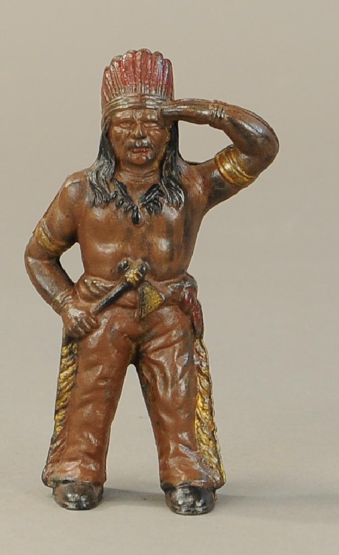 INDIAN W/ TOMAHAWK STILL BANK (1 of 3)