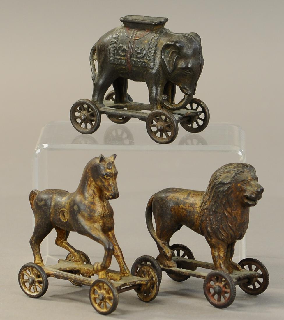 THREE A. C. WILLIAMS BANKS ON WHEELS (1 of 3)