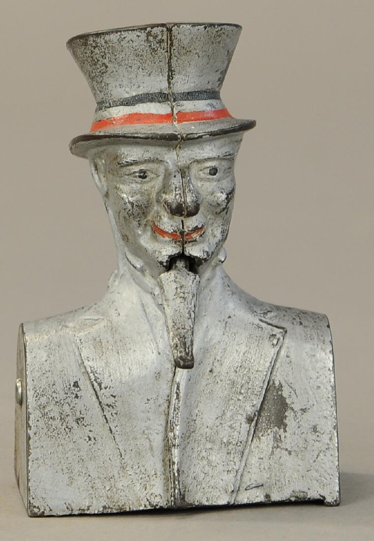 UNCLE SAM BUST MECHANICAL BANK (1 of 3)