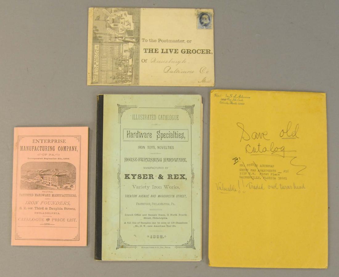 ORIGINAL TOY CATALOGS - KYSER/REX & ENTERPRISE (1 of 3)