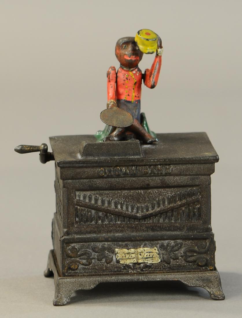 ORGAN BANK W/ MONKEY MECHANICAL BANK (1 of 3)