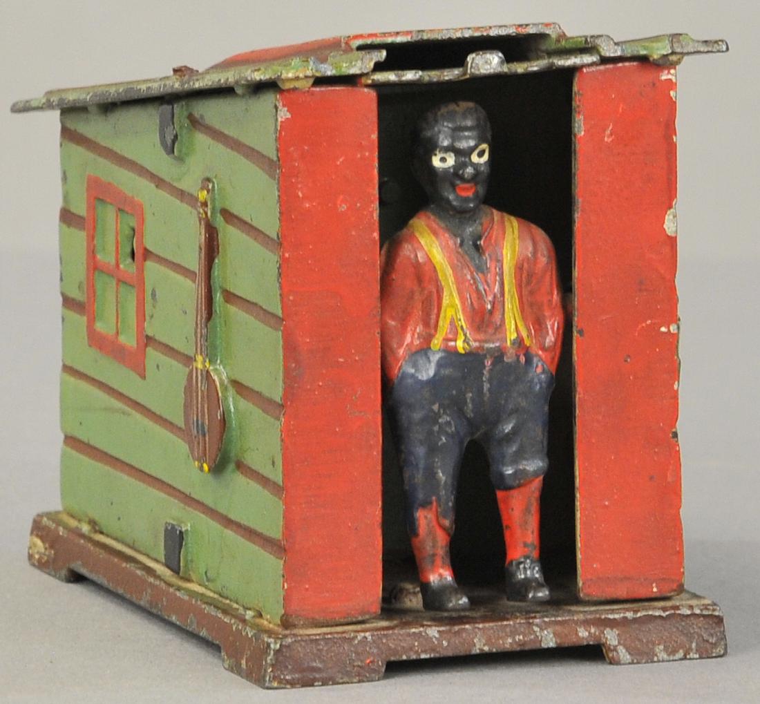 DARKEY IN CABIN MECHANICAL BANK (1 of 4)
