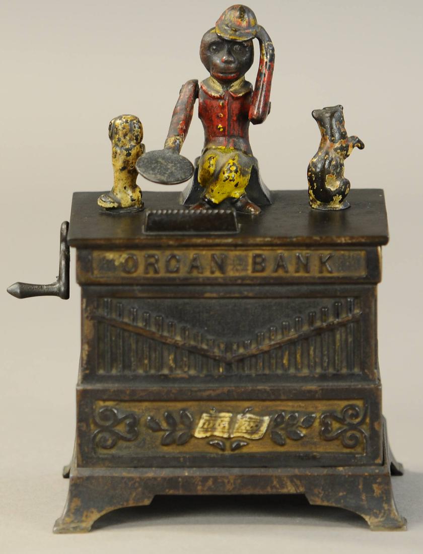 ORGAN BANK MECHANICAL BANK: 531. ORGAN BANK MECHANICAL BANK