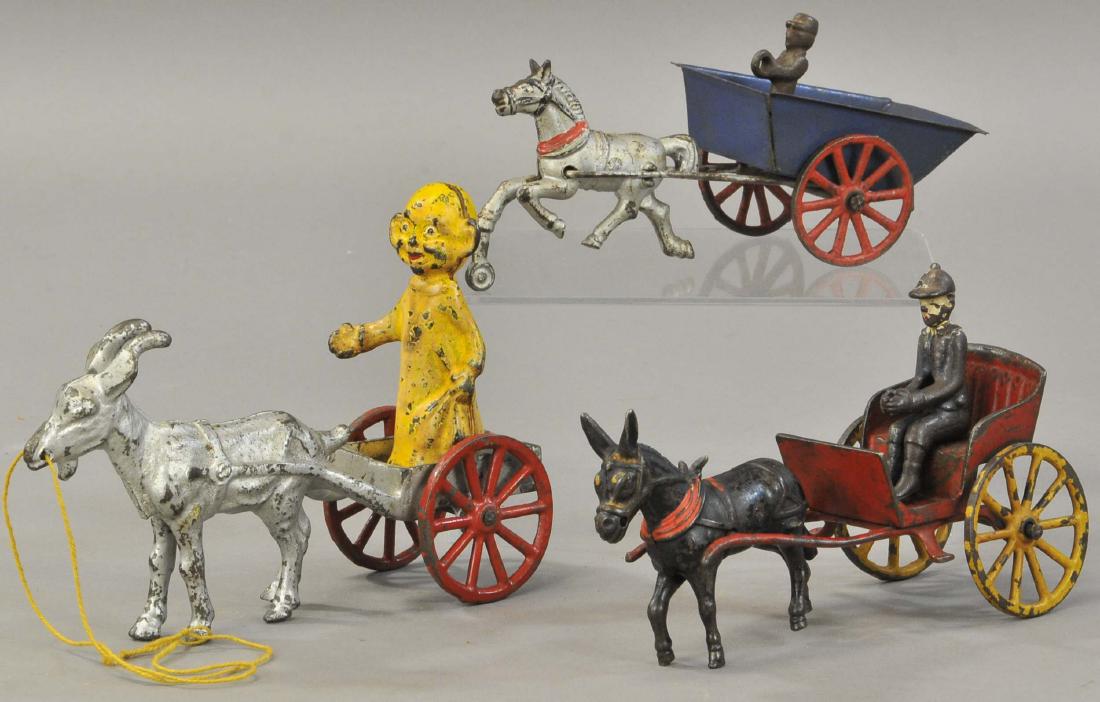 THREE SMALL HORSE CARTS - KENTON/HARRIS (1 of 3)