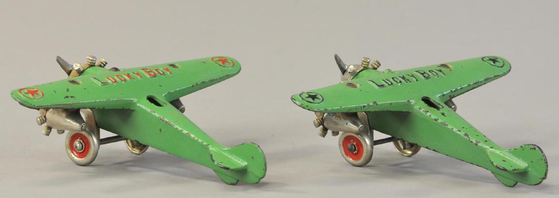 PAIR OF DENT LUCKY BOY AIRPLANES (1 of 3)