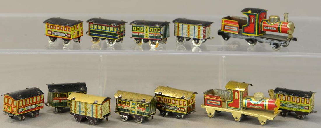 TWO JAPANESE PENNY TOY TRAINS (1 of 2)