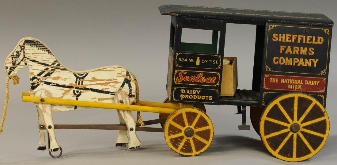 RICH TOYS SHEFFIELD FARM MILK WAGON (1 of 3)