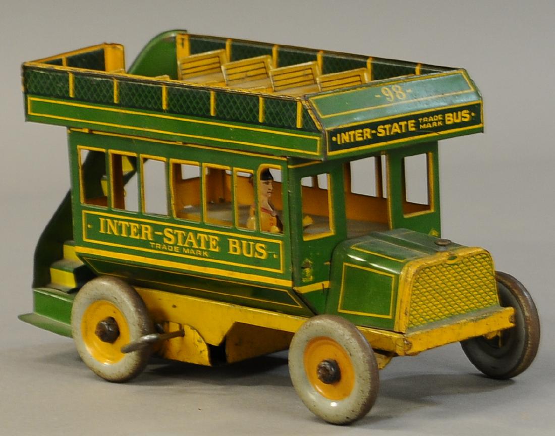 STRAUSS INTERSTATE DOUBLE DECKER - GREEN (1 of 3)