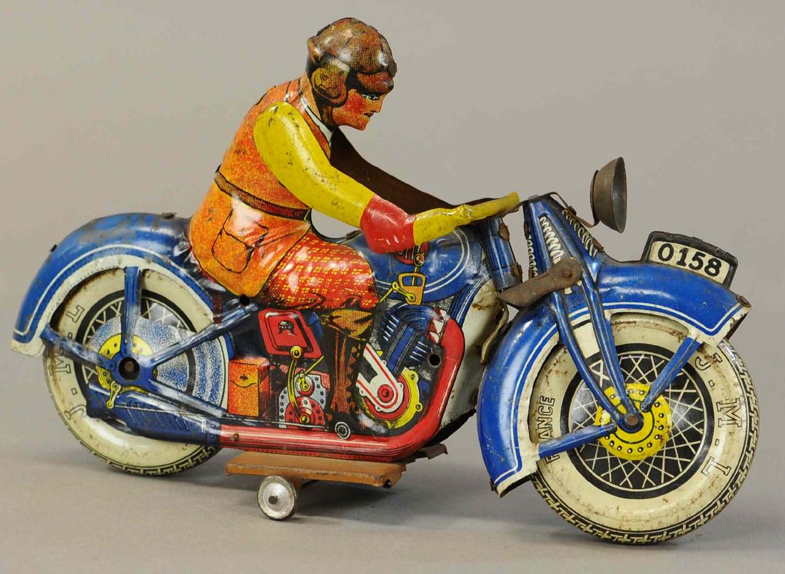 LARGE JML MOTORCYCLE WITH CILVILIAN DRIVER (1 of 2)