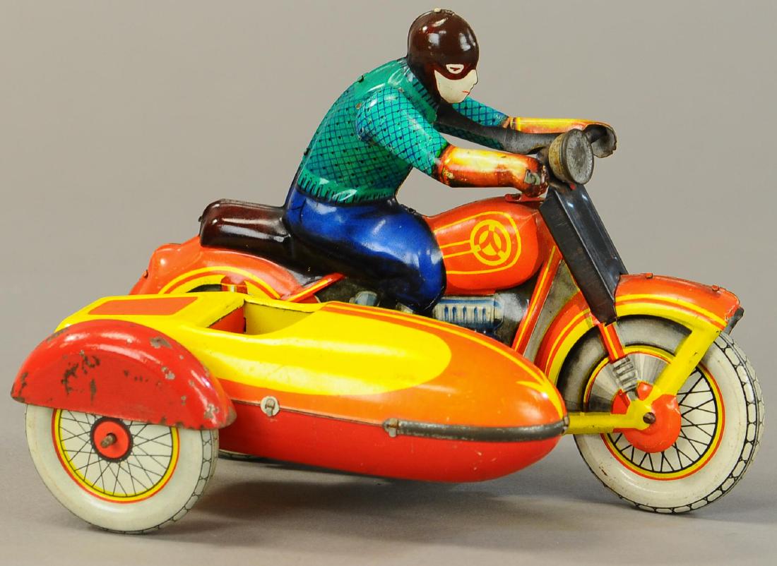 RUSSIAN MOTORCYCLE W/SIDECAR (1 of 1)