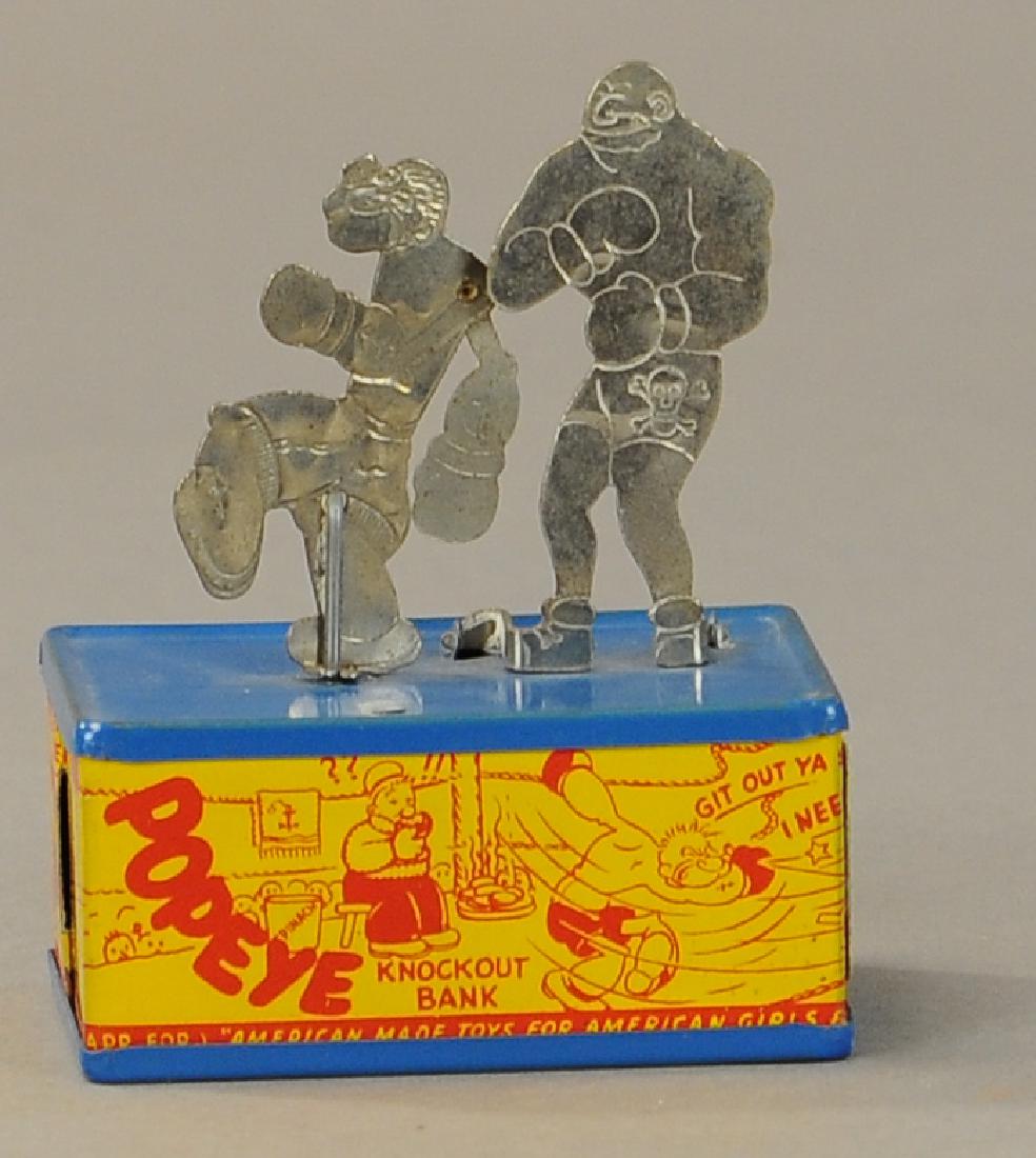 POPEYE KNOCKOUT MECHANICAL BANK (1 of 2)