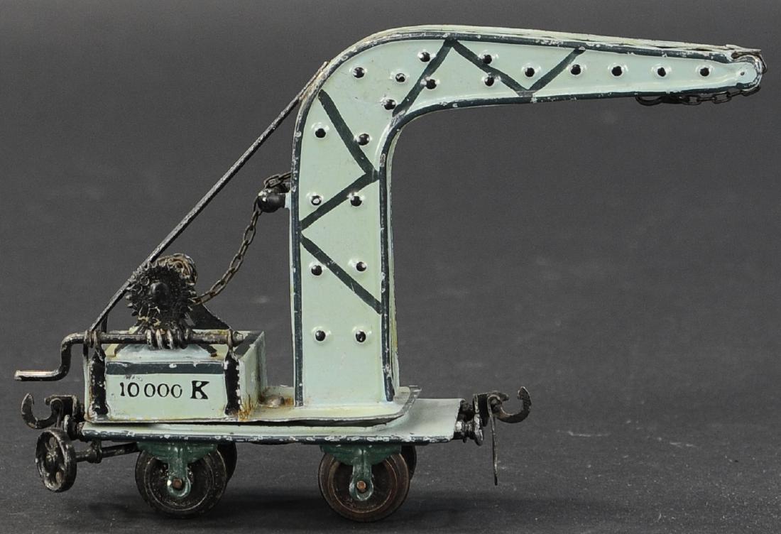 MARKLIN O GAUGE CRANE: 647. MARKLIN O GAUGE CRANE | 9" l.