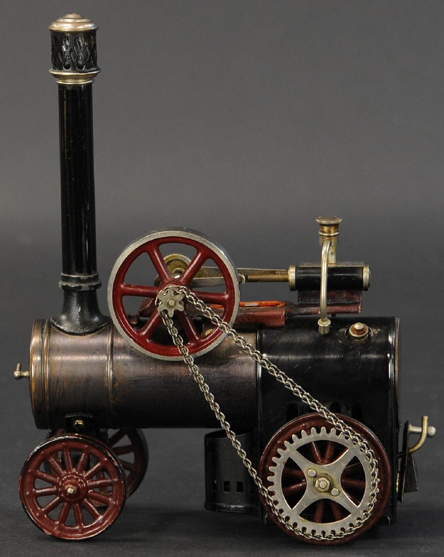 BING LIVE STEAM LOCOMOBILE: 684. BING LIVE STEAM LOCOMOBILE | Chain driven rear axle. | 9.5" l.
