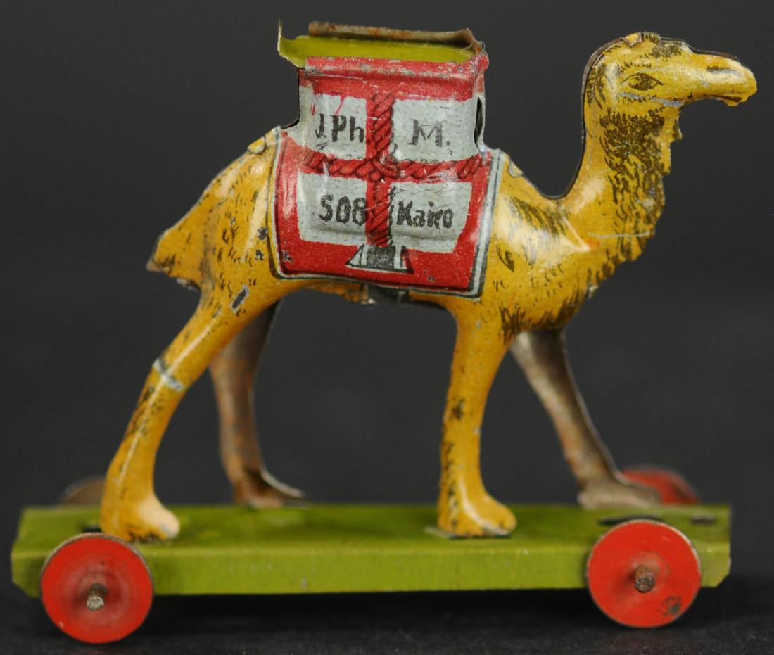 MEIER CAMEL CANDY CONTAINER PENNY TOY: 158. MEIER CAMEL CANDY CONTAINER PENNY TOY